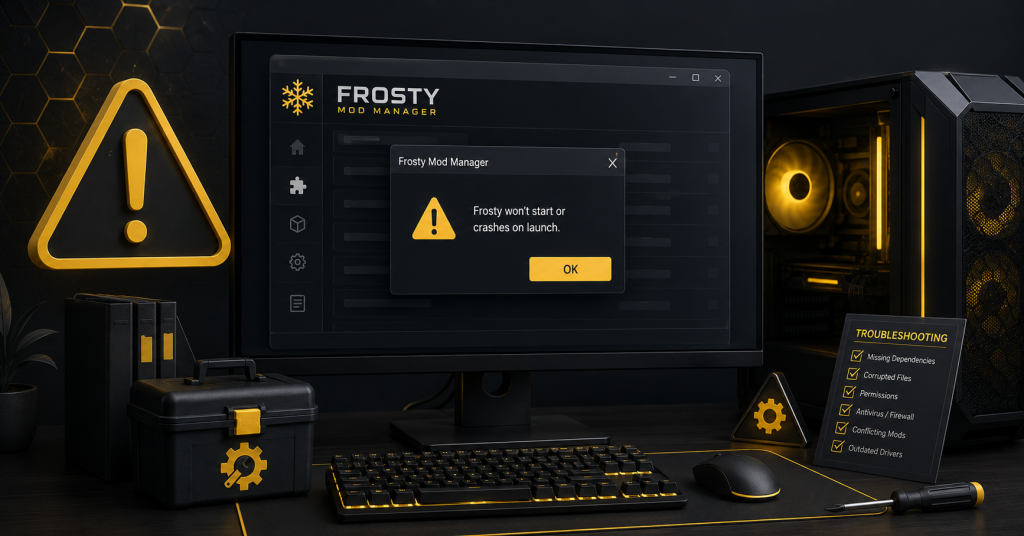 Frosty Won't Start or Crashes on Launch